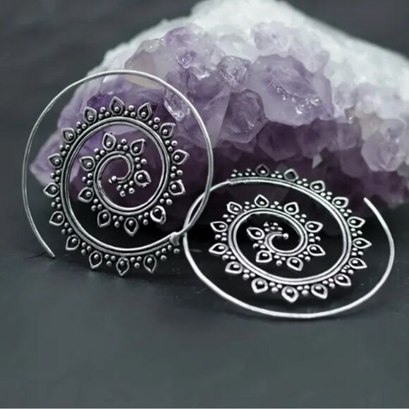 Bohemian earrings A1067 - Picture 2 of 4